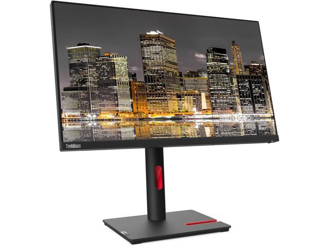 Lenovo ThinkVision T24i 24-inch 1920 x 1080 LED Backlit Full HD Widescreen LCD Monitor, 2-Pack Bundle with HDMI, VGA, DisplayPort, USB Hub, Desk...
