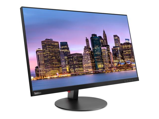 Lenovo ThinkVision T27i 27-inch 1920 x 1080 LED Backlit Full HD Widescreen LCD Monitor, 2-Pack Bundle with HDMI, VGA, DisplayPort, USB Hub, Desk...
