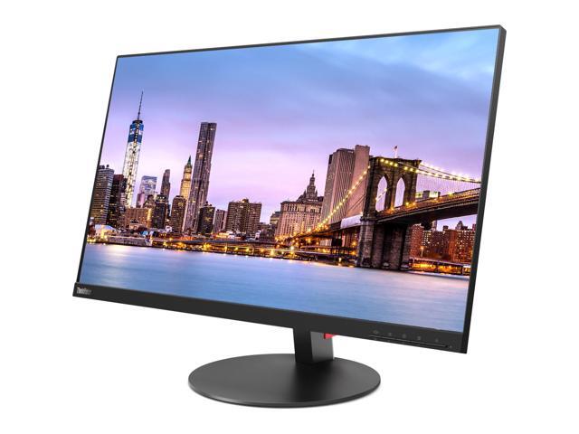 Lenovo ThinkVision T27i 27-inch 1920 x 1080 LED Backlit Full HD Widescreen LCD Monitor, 2-Pack Bundle with HDMI, VGA, DisplayPort, USB Hub, Desk...