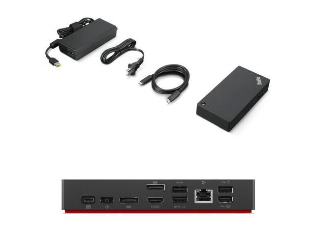 Lenovo ThinkVision T24v 24-inch, 2-Pack Bundle with T24i, HDMI, DisplayPort, Webcam, Speaker, Microphone, Dual Monitor Stand, ThinkPad USB-C Dock,...