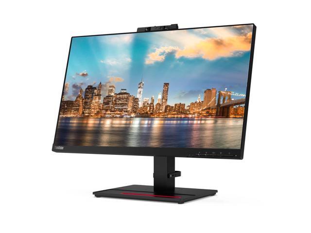 Lenovo ThinkVision T24v 24-inch, 2-Pack Bundle with T24i, HDMI, DisplayPort, Webcam, Speaker, Microphone, Dual Monitor Stand, ThinkPad USB-C Dock,...