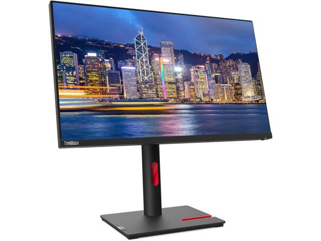 Lenovo ThinkVision T24i 24-inch 1920 x 1080 LED FHD LCD, 2-Pack Bundle with HDMI, DisplayPort, USB Hub, Dual Monitor Stand, ThinkPad USB-C Dock,...