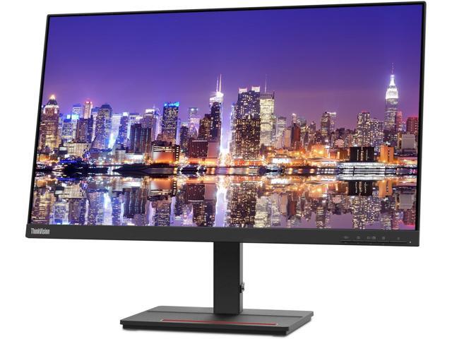 Lenovo ThinkVision S24e 1920 x 1080 LED Backlit Full HD LCD Monitor, 2-Pack Bundle with HDMI, VGA, Dual Monitor Stand, ThinkPad Universal USB-C...