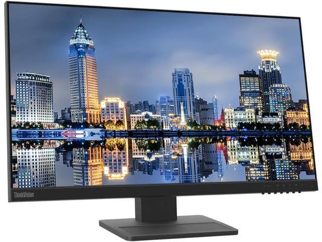 Lenovo ThinkVision E24 1920 x 1080 LED FHD LCD Monitor, 2-Pack Bundle with HDMI, VGA, Speakers, DisplayPort, Dual Monitor Stand, ThinkPad USB-C...