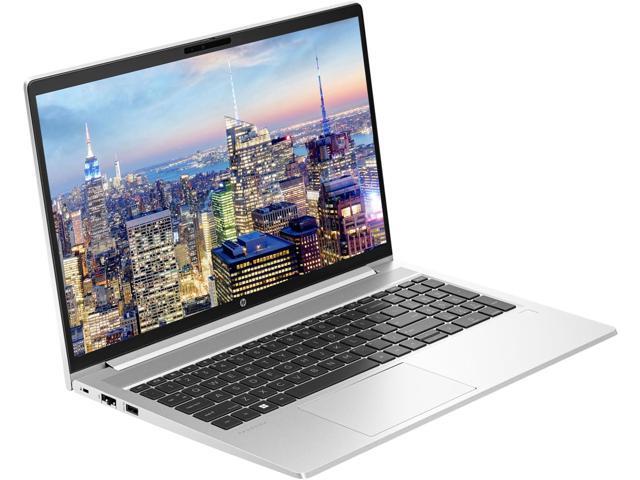 HP ProBook 455 G10 15.6' Ryzen 5, 16GB RAM, 256GB SSD, Bundle with 2 x EliteDisplay E24 24' Monitors, Dual Stand, USB-C Dock, MK670 Wireless...