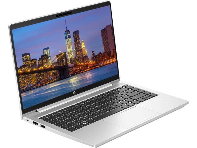 HP ProBook 445 G10 14' Ryzen 7, 16GB RAM, 512GB SSD, Bundle with 2 x EliteDisplay E27 27' Monitors, Dual Stand, USB-C Dock, MK670 Wireless Keyboard...