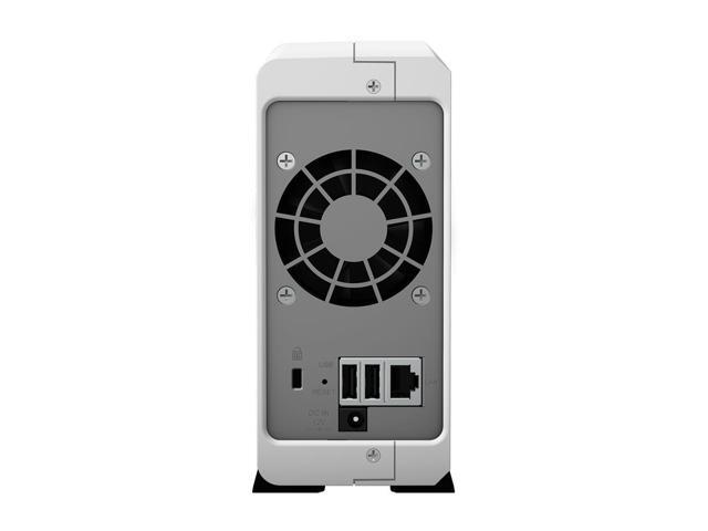Synology DiskStation DS120j NAS Server, Marvell Armada 3700 88F3720, 512MB DDR3L Memory, 2TB SATA, Synology DSM Software