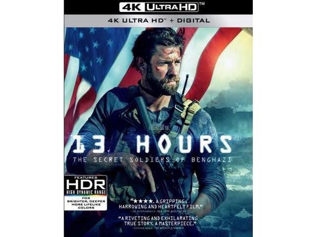 13 Hours: The Secret Soldiers of Benghazi [ULTRA HD] With Blu-Ray, 4K Mastering, Ac-3/Dolby Digital, Amaray Case, Digital Copy, Dolby, Dubbed,...