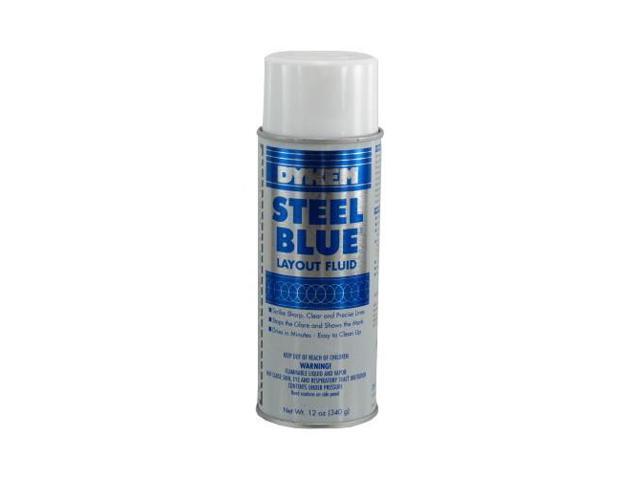 DYKEM 80000 Dykem Steel Blue, Layout Fluid, Aerosol Can, 12 oz