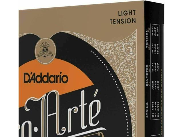 D'Addario EJ43 Pro-Arte Nylon Classical Guitar Strings, Light Tension, 3 Sets