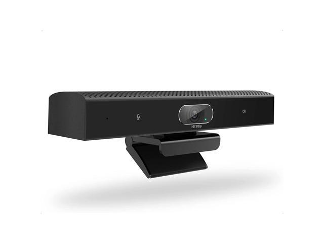 Zell Conference Room Camera, 3-In-1, 1080P Full Hd Webcam With Microphone And Speaker, Usb Plug N Play With Noise Reduction, Wide Angle Video.