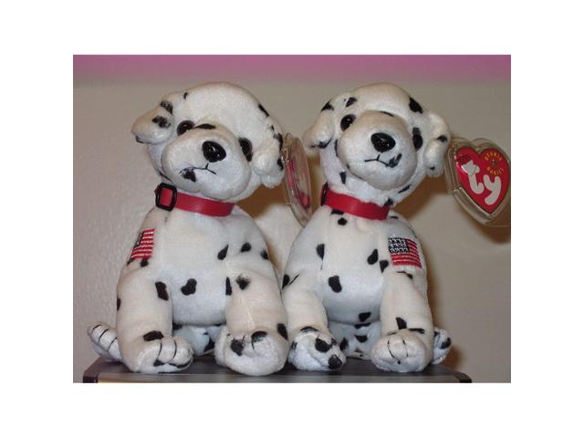 Zell Ty Beanie Babies Set Of 2 ~ Rescue The Dalmatian Dogs ~ Mint With Mint Tags ,#G14E6Ge4R-Ge 4-Tew6W208469 photo
