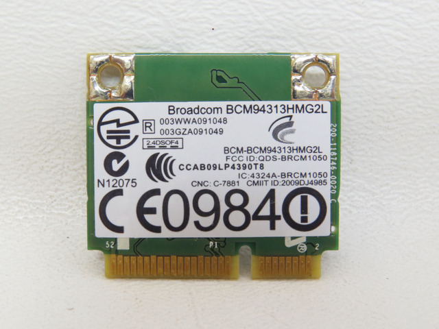 Genuine OEM Dell Vostro 3700 Series Broadcom Wireless Wifi Card Mini PCI DW1501 K5Y6D