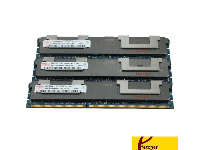 FX622AA 24GB (3X8GB) MEMORY FOR HP WORKSTATION Z800
