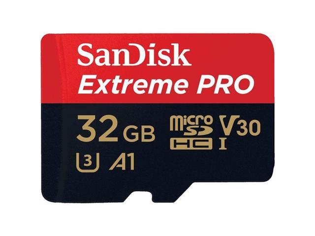 SanDisk 32GB Extreme Pro 100MB/s MicroSD MicroSDHC UHS-I U3 A1 V30 Memory Card