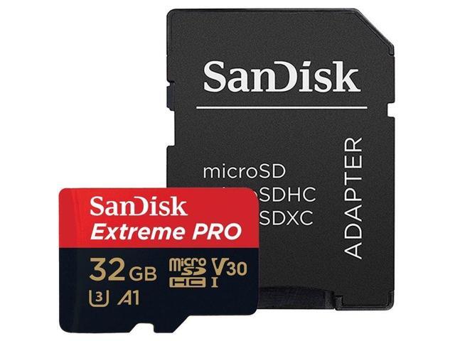 SanDisk 32GB Extreme Pro 100MB/s MicroSD MicroSDHC UHS-I U3 A1 V30 Memory Card