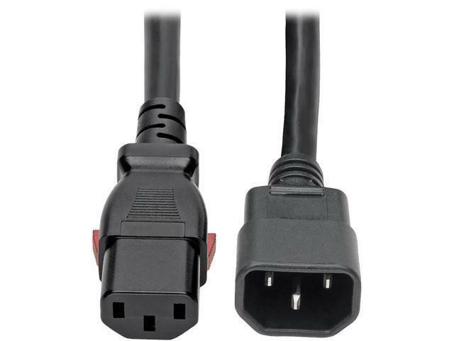 Tripp Lite Power Extension Cord Heavy Duty C14 to Locking C13 M/F 15A 6ft (P005-