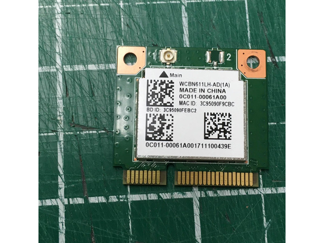 Asus R541NA Series 15.6' Wifi Wireless Bluetooh Card WCBN611LH-AD 0C011-00061A00