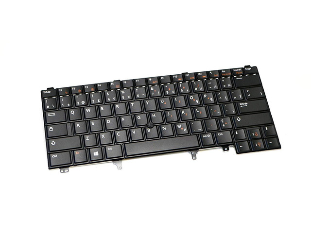 Dell 8G017 New French Canadian Clavier Genuine OEM Latitude E6220 E6230 E6320 E6330 E5420 E5430 E642