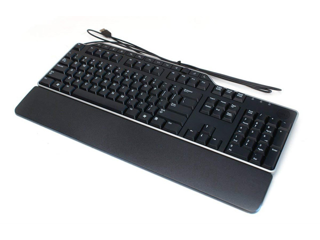 Genuine 1RW52 KB522 X20M8 7VHY1 Dell Business Multimedia USB Wired 104-Key 14-Hot Keys 2 USB Hub Key