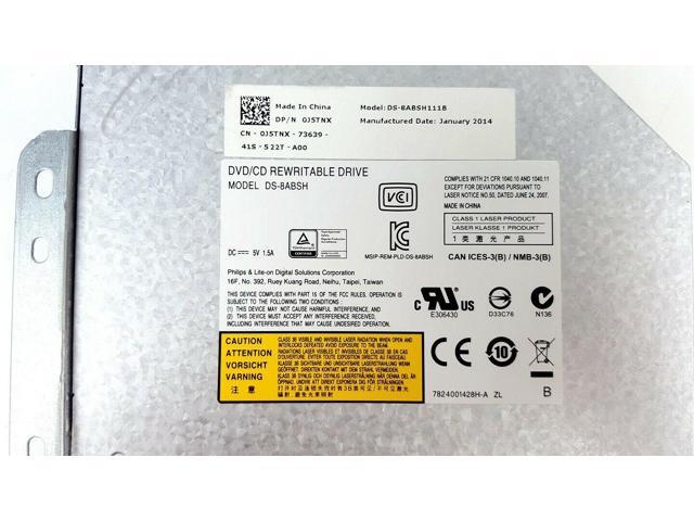 Philips Dell OptiPlex 9010 Laptop DVD-RW Optical Drive DS-8ABSH J5TNX 1YGRT