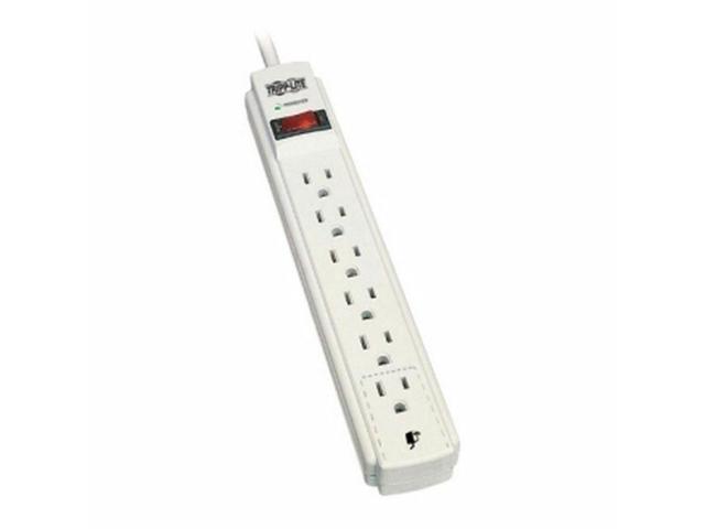 TRIPP LITE TLP608 6 OUTLET SURGE STRIP 8 FT CORD