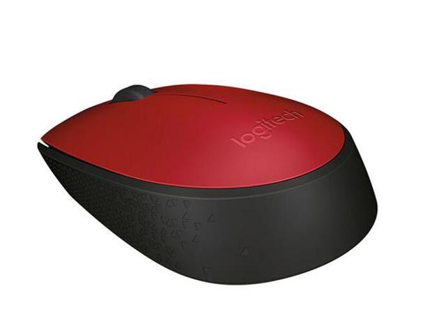 Logitech M170 2.4G Wireless Mouse with 1000dpi Mouse - Red