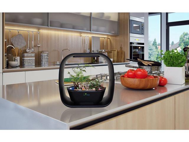 Spigo Intelligent Indoor LED Light Garden, Matte Black