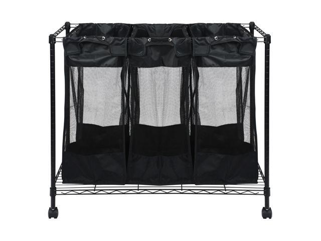 Oceanstar Triple Storage Organizer and Laundry Sorter