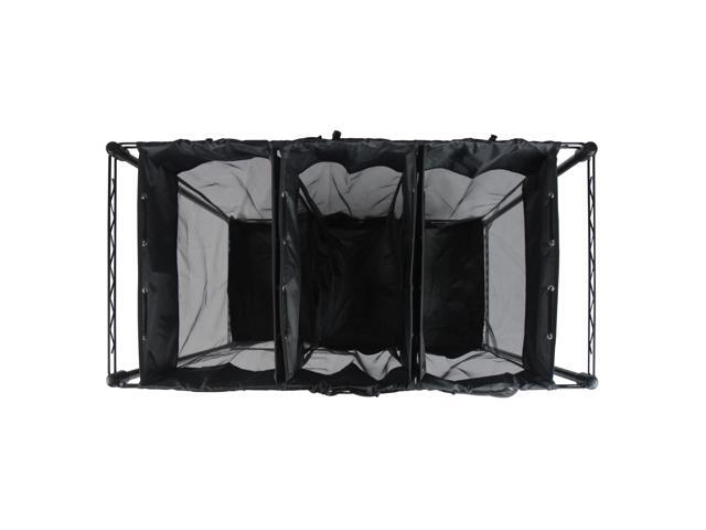 Oceanstar Triple Storage Organizer and Laundry Sorter