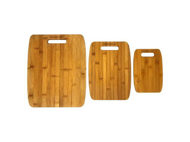 Bamboo 3-Piece Bamboo Cutting Board Set