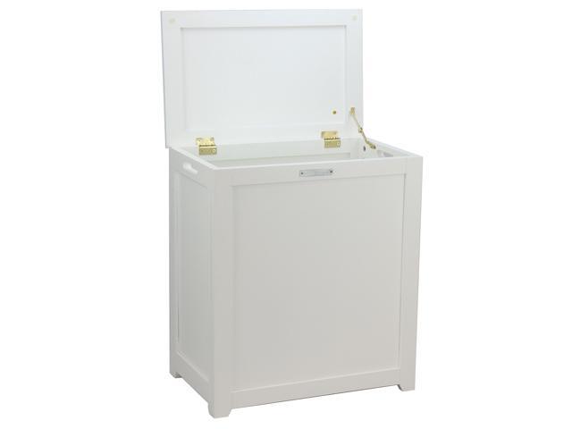 Oceanstar Storage Laundry Hamper, White RH5513WHITE