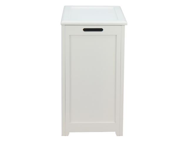 Oceanstar Storage Laundry Hamper, White RH5513WHITE
