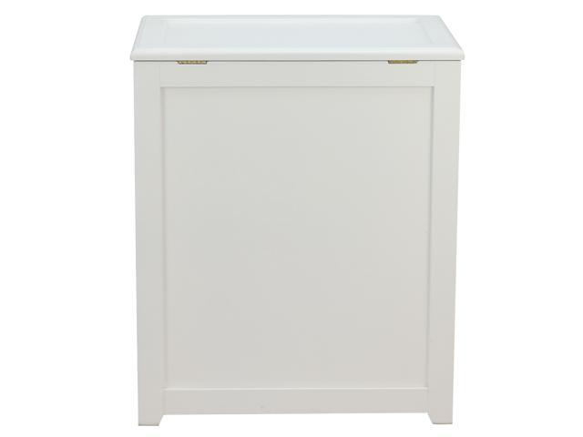 Oceanstar Storage Laundry Hamper, White RH5513WHITE