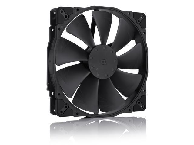 Noctua NF-A20 PWM chromax. black. swap, Premium Quiet Fan, 4-Pin (200x30mm, Black)