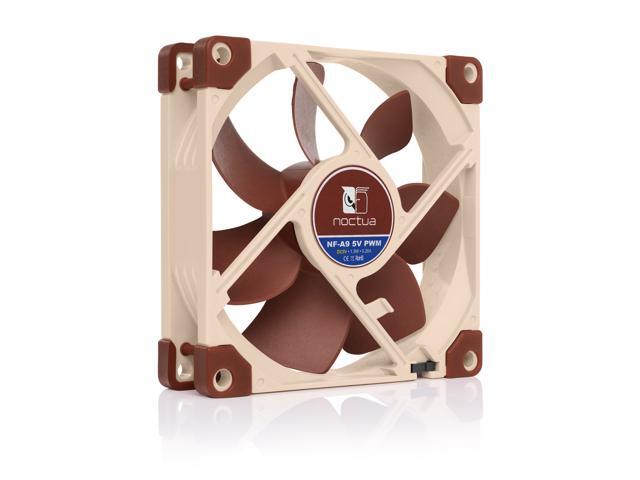Noctua NF-A9 5V PWM, Premium Quiet Fan with USB Power Adaptor Cable, 4-Pin, 5V Version (92mm, Brown)