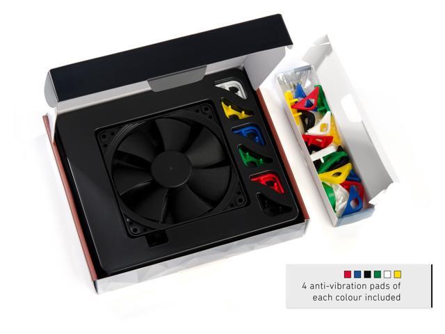 Noctua NF-F12 PWM chromax. black. swap, Premium Quiet Fan, 4-Pin (120mm, Black)