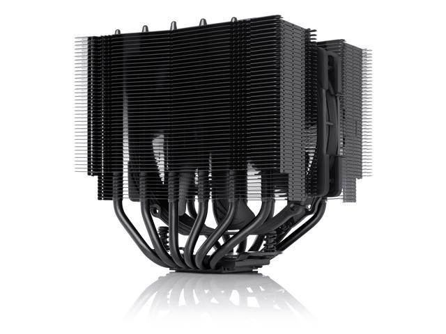 Noctua NH-D15S chromax. black, Premium Dual-Tower CPU Cooler with NF-A15 PWM 140mm Fan (Black)