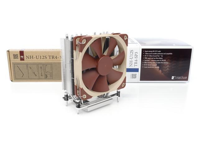 Noctua NH-U12S TR4-SP3, Premium-grade CPU Cooler for AMD sTRX4/TR4/SP3 (120mm, Brown)