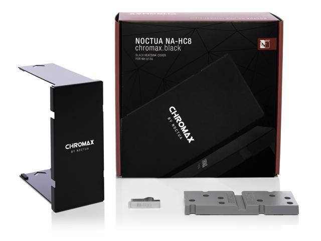 Noctua NA-HC8 chromax. black, Heatsink Cover for NH-U12A (Black)