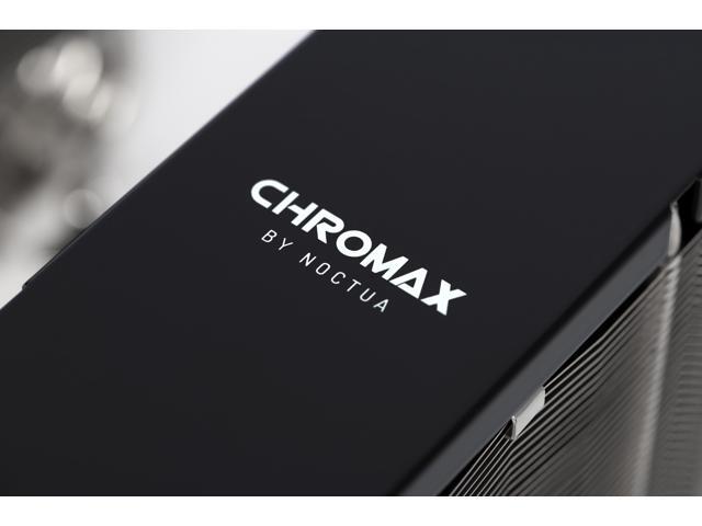 Noctua NA-HC8 chromax. black, Heatsink Cover for NH-U12A (Black)
