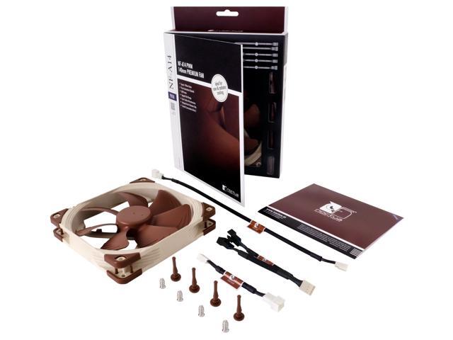 Noctua NF-A14 PWM, Premium Quiet Fan, 4-Pin (140mm, Brown)