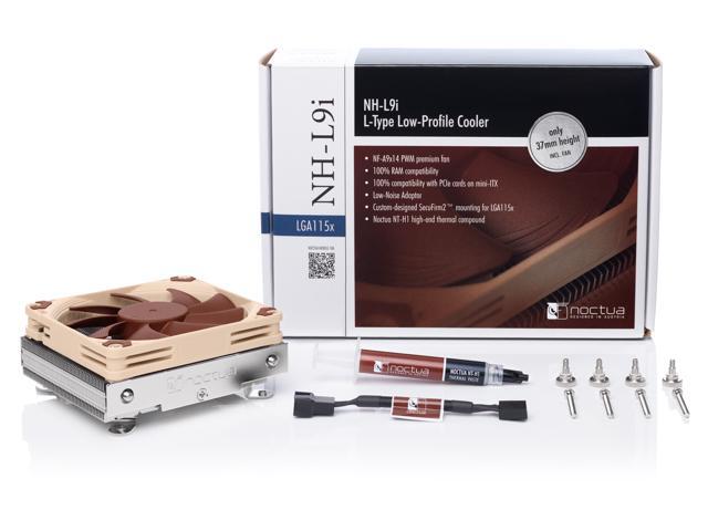 Noctua NH-L9i, Premium Low-Profile CPU Cooler for Intel LGA1200 & LGA115x (Brown)