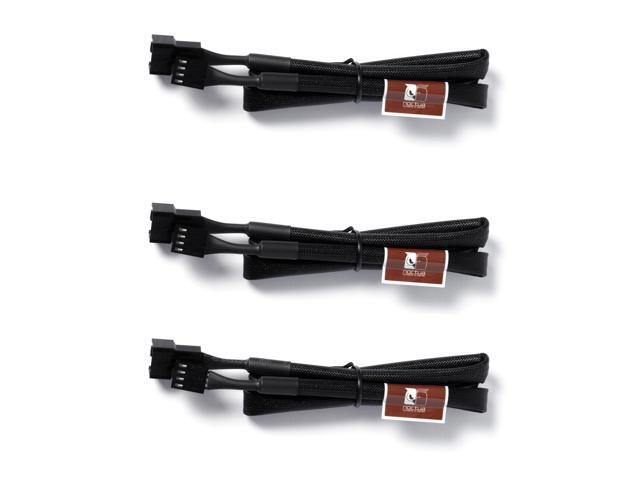 Noctua NA-SEC3, 4-pin Fan Extension Cables (60cm, Black)