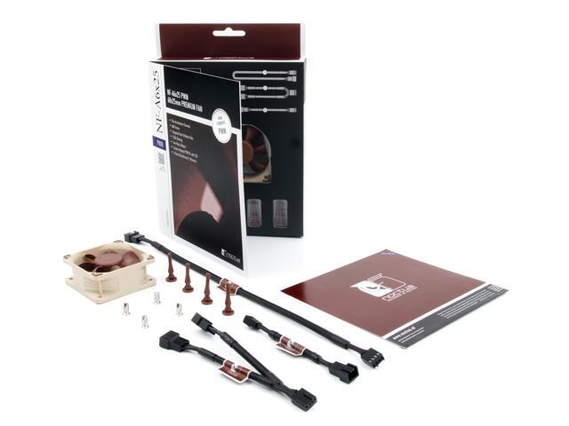 Noctua NF-A6x25 PWM, Premium Quiet Fan, 4-Pin (60mm, Brown)