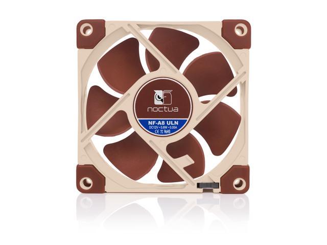 Noctua NF-A8 ULN, Ultra Quiet Silent Fan, 3-Pin (80mm, Brown)