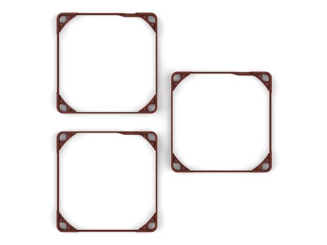 Noctua NA-SAVG2, Anti-Vibration Gasket for 140x25mm Fans (Set of 3, Brown)