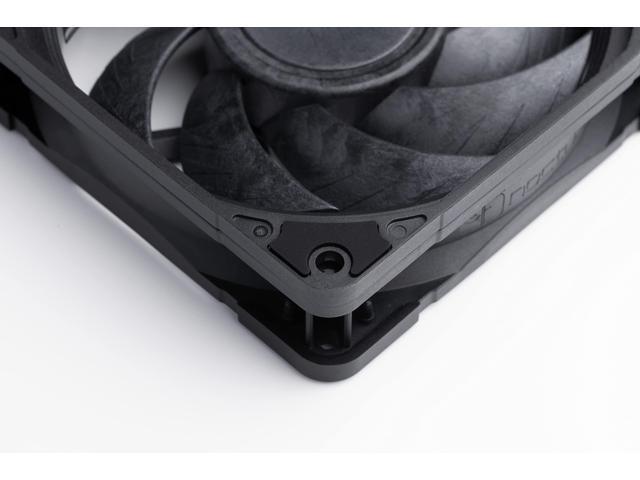 Noctua NA-IS1-12 chromax. black Sx2, Inlet Side Spacers for 120mm Fans (Black)