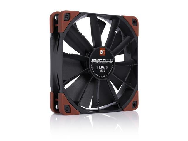 Noctua NF-F12 iPPC-24V-2000 SP IP67 PWM, Heavy Duty Cooling Fan, 4-Pin, 2000 RPM, 24V Version (120mm, Black)