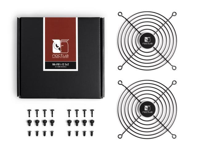 Noctua NA-FG1-12 Sx2, Fan Grills for 120mm Fans (Set of 2, Black)